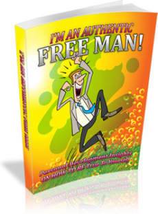 Ebook cover: I'm An Authentic Free Man!
