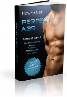 Ebook cover: How to Get Perfect Abs