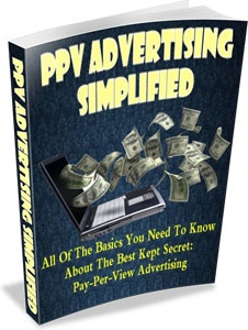 Ebook cover: PPV Advertising Simplified