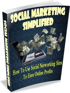 Ebook cover: Social Marketing Simplified