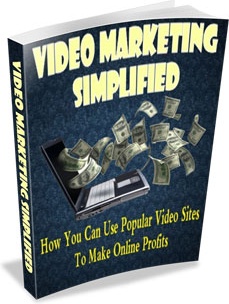 Ebook cover: Video Marketing Simplified