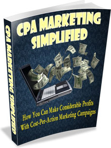 Ebook cover: CPA Marketing Simplified