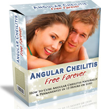 Ebook cover: Angular Cheilitis Free Forever