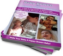 Ebook cover: Baby Bowen-Natural Colic Relief