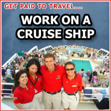 Ebook cover: How to Work on a Cruise Ship (Get Paid to Travel the World!)