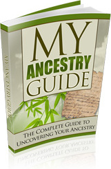 Ebook cover: My Ancestry Guide - The Complete Guide to Uncovering Your Ancestry