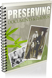 Ebook cover: Preserving Documents & Photos