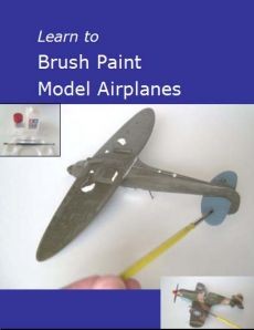 Ebook cover: Learn to Brush Paint Model Airplanes