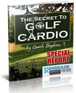Ebook cover: The Secret To Golf Cardio