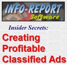 Ebook cover: Creating Profitable Classified Ads