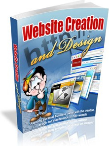 Ebook cover: Website Design, Creation and Advice