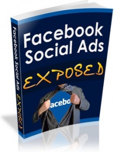 Ebook cover: Facebook Social Ads Exposed