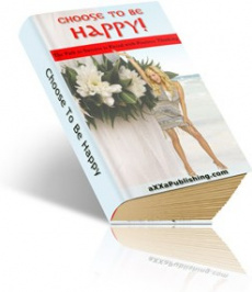 Ebook cover: Choose To Be Happy