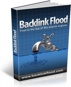 Ebook cover: Backlink Flood
