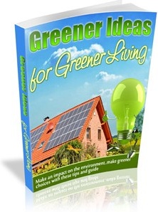 Ebook cover: Greener Living For a Greener World