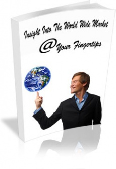 Ebook cover: Insight Into The World Wide Market @ Your Fingertips