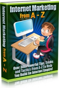 Ebook cover: Internet Marketing From A-Z