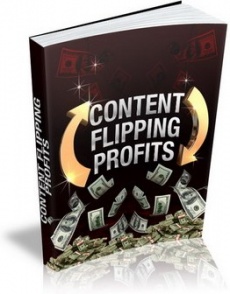 Ebook cover: Content Flipping Profits