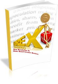 Ebook cover: Forex Trading - New Revolution To Home Based Internet Business