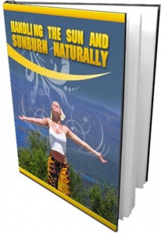 Ebook cover: Handling the Sun and Sunburn Naturally