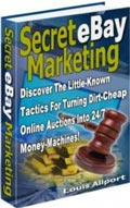 Ebook cover: Secret eBay Marketing