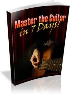 Ebook cover: Master the Guitar in 7 Days