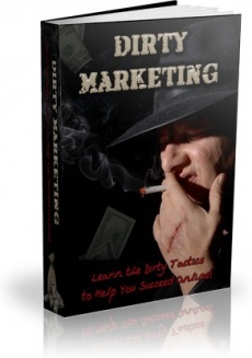 Ebook cover: Dirty Marketing