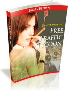 Ebook cover: Free Traffic Tycoon