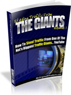 Ebook cover: Stealing Traffic From The Giants