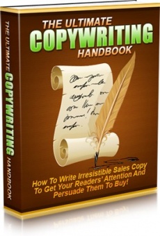 Ebook cover: The Ultimate Copywriting Handbook
