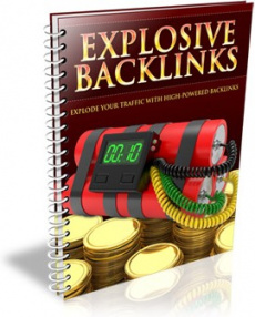 Ebook cover: Explosive Backlinks