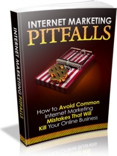 Ebook cover: Internet Marketing Pitfalls!