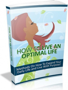 Ebook cover: How to Live an Optimal Life