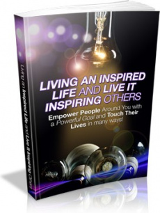 Ebook cover: Living an Inspired Life and Inspiring Others