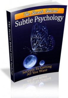Ebook cover: The Secrets Behind Subtle Psychology