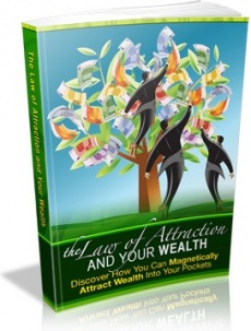 Ebook cover: The Law of Attraction and Your Wealth