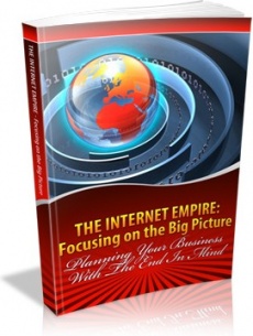Ebook cover: The Internet Empire Focusing on the Big Picture