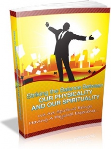 Ebook cover: Striking the Balance between Your Physicality and Your Spirituality