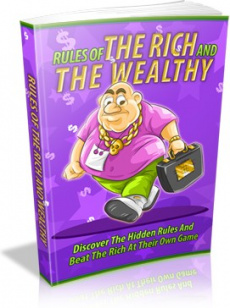 Ebook cover: Rules Of The Rich And Wealthy