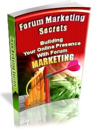 Ebook cover: Forum Marketing Secrets