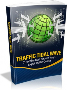 Ebook cover: Traffic Tidal Wave!
