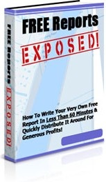 Ebook cover: Free Reports Exposed!