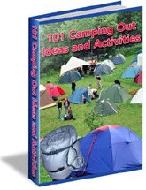 Ebook cover: 101 Camping-Out Ideas and Activities