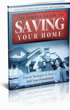 Ebook cover: The Simple Guide to Saving Your Home!