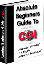 Ebook cover: Absolute Beginners Guide To CGI