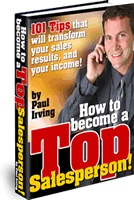 Ebook cover: How to become a top salesperson