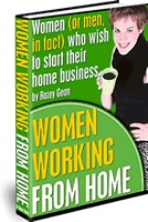 Ebook cover: Women working from home