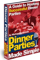 Ebook cover: Dinner Parties Made Simple