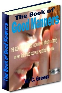 Ebook cover: The Book of Good Manners
