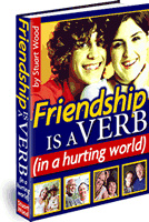 Ebook cover: Friendship is a Verb